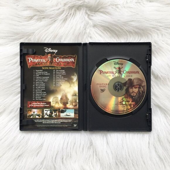 🔃Pirates Of The Caribbean At World's End DVD - Picture 3 of 4